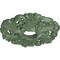 Ekena Millwork Orrington Ceiling Medallion (Canopies up to 4 3/4"), 19 5/8"OD x 4 3/4"ID x 1 3/4"P, Athenian Green CM19ORAGF - alternate 3